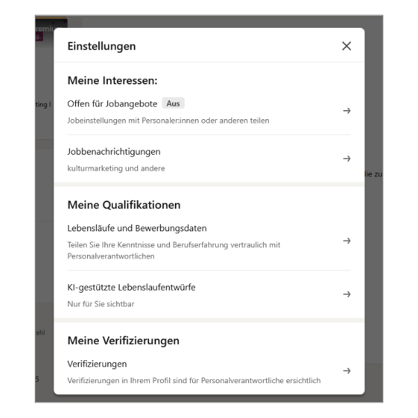 Jobsuche mit LinkedIn: Beispiel für Job-Hub Jobsuche mit LinkedIn: Beispiel für Job-Hub